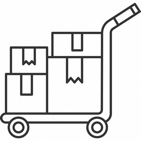 Cargo Shipment Courier Delivery Logistics Icon Download On Iconfinder