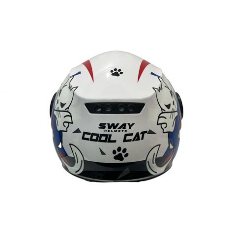 Sway Çocuk Kaskı Yarım Sw 814 Cool Cat Small