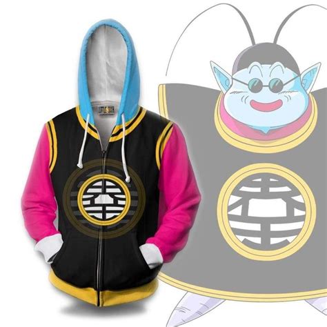 King Kai Hoodie Dragon Ball Anime Cosplay Costume