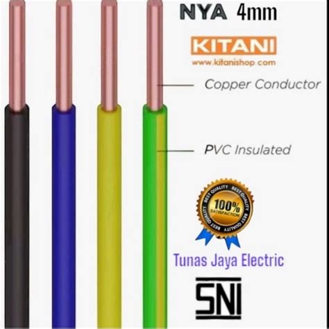 Jual Kabel Nya Mm M Kitani Standar Sni Lmk Shopee Indonesia