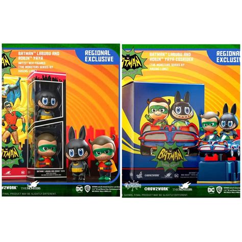 Popmart Pop Mart Hot Toys How Work The Monsters Amc Csrd Batman Labubu Robin Yaya Artist