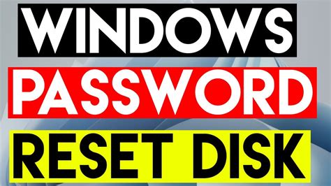 How To Create Password Reset Disk In Windows 11 YouTube