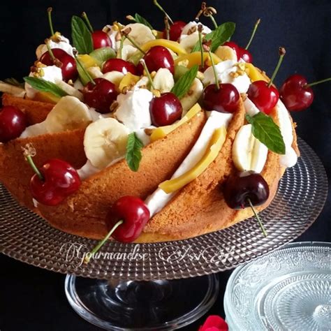 Bundt Cake Aux Amandes Et Fruits Gourmandise Assia