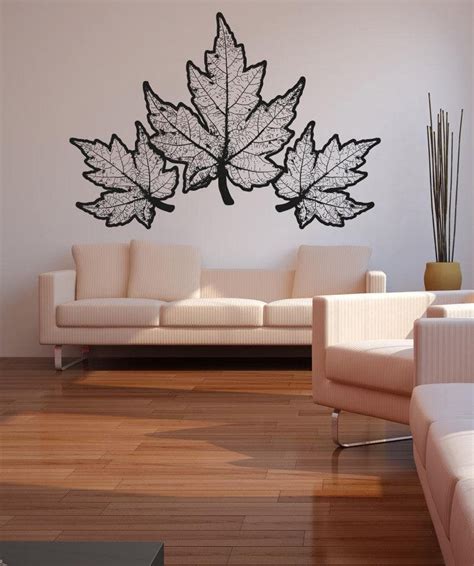 Vinyl Wall Decal Sticker Autumn Leaves #OS_AA320