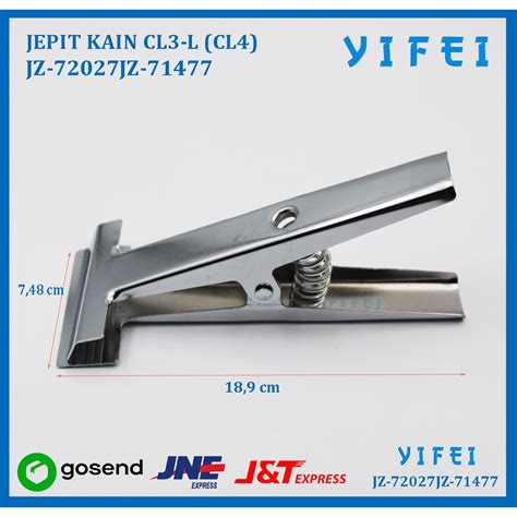 Jual Penjepit Kain Bahan Jepit Kain Cl L Cl Yifei Jz