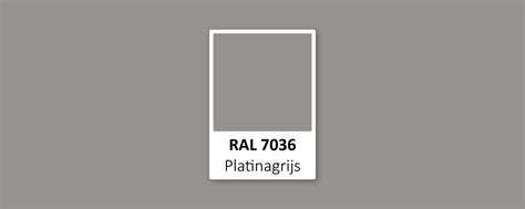 RAL 7036: wat voor kleur is het?
