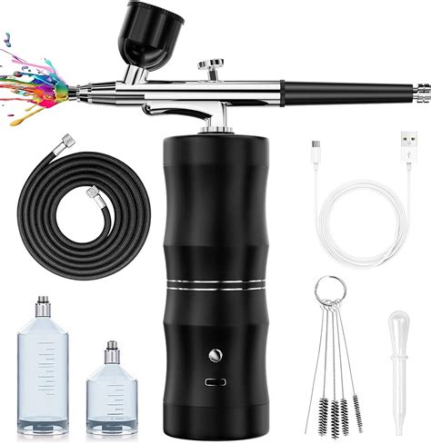 Amazon Rhinowisdom Airbrush Kit With Compressor Air Brush Gun