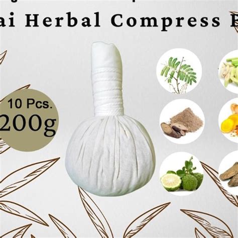 Pack Of 20 Small Thai Spa Herbal Massage Compress Ball Warm Etsy