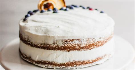 Naked Lemon Blueberry Cake Miss Allie S Kitchen