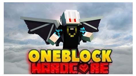MINECRAFT BUT ONEBLOCK HARDCORE SURVIVAL PART 1 GamerFleet YouTube
