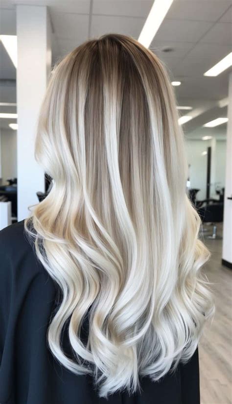 Platinum Blonde Ombre Hair Ideas Icy Cool Looks To Freshen Up Your Style We Heart Hairstyles