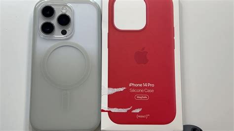 Official Apple Silicone Case Product Red For IPhone 14 Pro Review YouTube