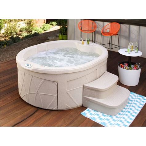 Lifesmart Spas LS200 110 Volt 4 Person 13 Jet Oval Plug And Play Hot Tub Hot Tub Reviews Hot