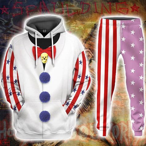 Captain Spaulding Halloween Costumes Hoodie, Captain Spaulding Cosplay