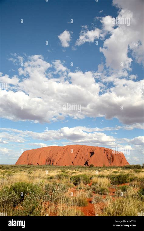 Ayers Rock Uluru Northern Territory Australia Stock Photo Alamy