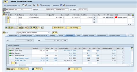 Pricing Procedure Steps And Details In Sap Mm Sap Community