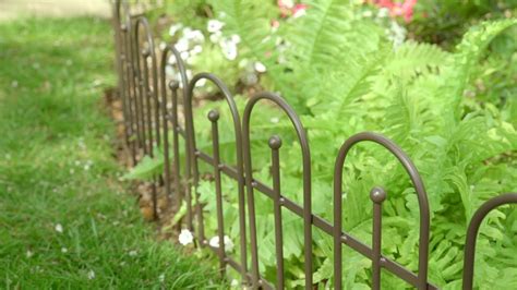 Iron Fence Wrought Iron Edging Youtube