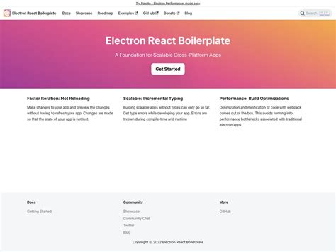 Electron React Boilerplate