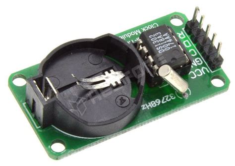 DS1302-MNB / DS1302 RTC modul elemtartóval - HESTORE - Elektronikai ...