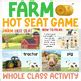 Farm Hot Seat Guessing Game Fun Farm Themed Activity For The Whole Class