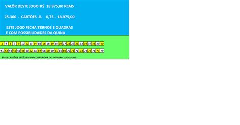 Valor Do Jogo Da Quina Com 5 Dezenas - valdir perez jogos 2014: 08-11-2013 - QUINA COM 50 DEZENAS EM 02 GRUPOS ...
