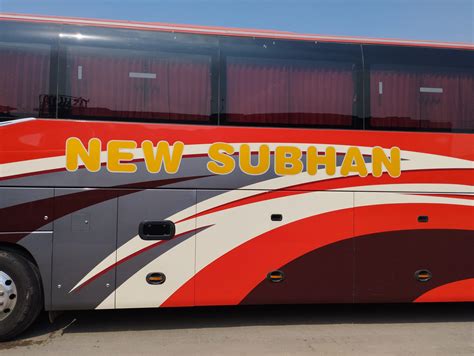 New Subhan New Double Glass Nova All New Buses Lahore