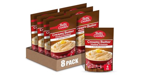 Betty Crocker Creamy Butter Mashed Potatoes Pack Of 8 Just 547 Common Sense With Money