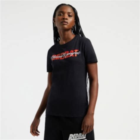 Redbat Women S Black T Shirt Offer At Sportscene