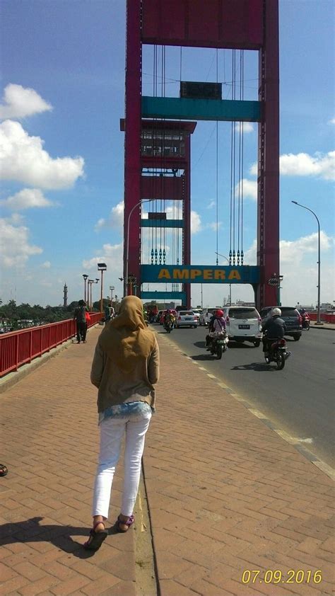 Ampera Bridge at Palembang | Palembang, Bridge, Photography