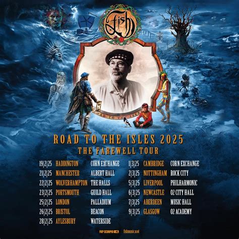 Announcing The Road to the Isles UK Tour 2025 - FISH