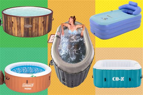 9 Inflatable Hot Tubs Thatll Make Your Backyard Feel Like A Spa