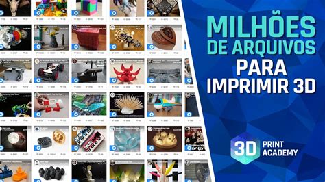 TOP 5 Sites Para Baixar Modelos Stl Para Imprimir Em 3D 2019 YouTube