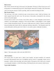 Understanding Plate Tectonics And Earth S Dynamic Movements Course Hero