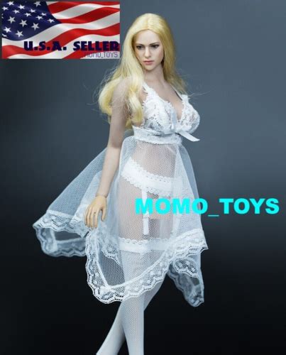 Lace Babydoll Chemise Garter Set For Phicen Hot Toys Female Figure Doll Ebay