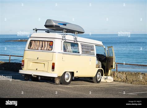Vw Bus On Beach