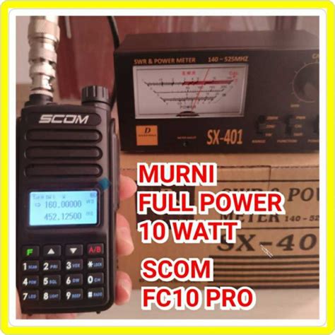 Jual Scom Ht Fc Pro Ht Full Power Watt Dual Band Fc Pro