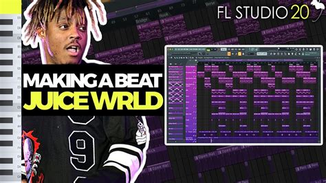 How To Make A JUICE WRLD Type Beat Using WRLD Producer Kit FL Studio