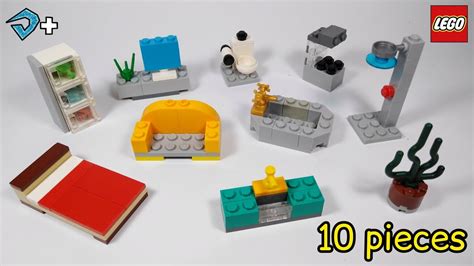 Lego Furniture Pieces Easy Youtube