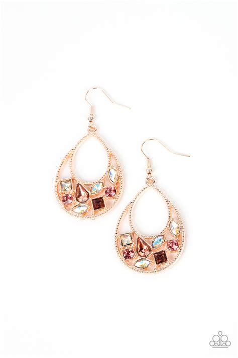 Paparazzi Accessories Regal Recreation Gold Paparazzi Accessories