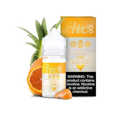 Naked Maui Sun Salt Likit ml SMOK Elektronik Sigara Tanıtım ve Satış