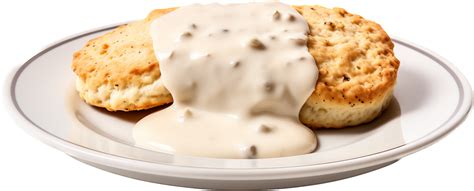 Biscuits And Gravy With 25268579 Png