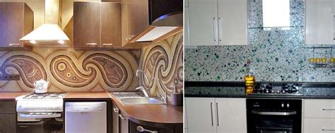Кухонный фартук из мозаики, фото, дизайн, виды⋆ Проект кухни