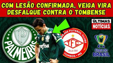 LESÃO CONFIRMADA RAPHAEL VEIGA É DESFALQUE CONTRA O TOMBENSE PELA