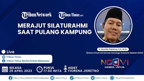 Ngobrol Virtual Merajut Silaturahmi Saat Pulang Kampung Youtube