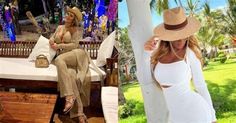 Izabela Macudzi Ska Z Kr Lowych Ycia Pozuje Na Pla Y W Sk Pym Bikini Pokaza A Za Du O Du O