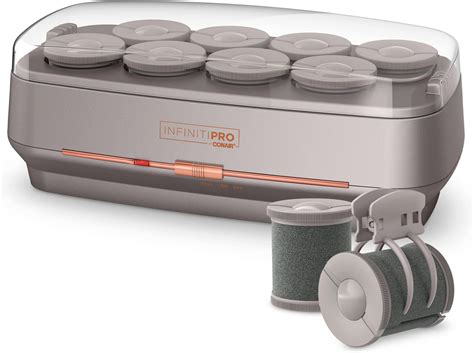 Amazon Infinitipro By Conair Ceramic Flocked Hot Rollers For Long Medium And All Hair