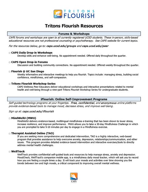 Success Coaching Resources