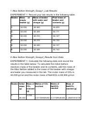 Worksheet Alka Seltzer Strength 1 Pdf 1 Alka Seltzer Strength Essay1