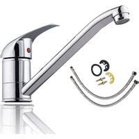 Hot Cold Single Handle Lever Kitchen Sink Mixer Tap Basin Mixer Tap Faucet With Swivel Spout