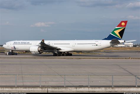 Zs Sne South African Airways Airbus A Photo By Sierra Aviation